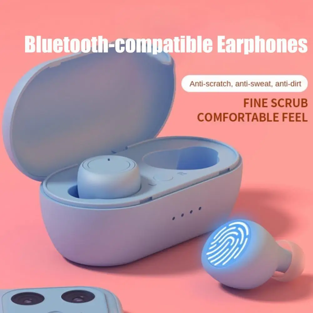 Y50 Wireless Earphones Noise Reduction Bluetooth-compatible 5.0 Mini In-ear Stereo Music Headset for Running
Y50 Wireless Earphones Noise Reduction Bluetooth-compatible 5.0 Mini In-ear Stereo Music Headset for Running