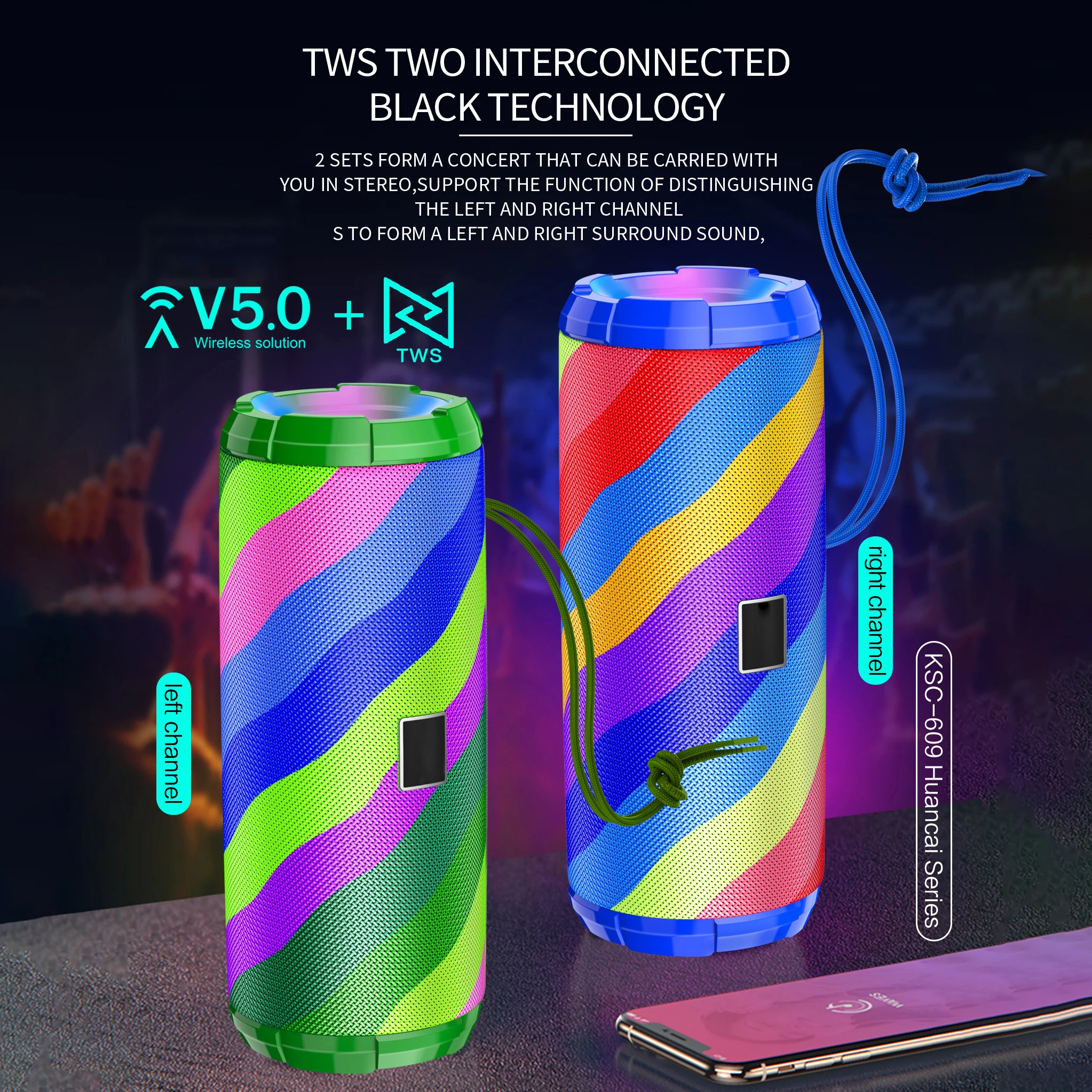 High Power 20W Wireless Speakers For Bluetooth PC Computer Portable Outdoor Column Stereo Subwoofer Boom Box Music Center Radio
High Power 20W Wireless Speakers For Bluetooth PC Computer Portable Outdoor Column Stereo Subwoofer Boom Box Music Center Radio