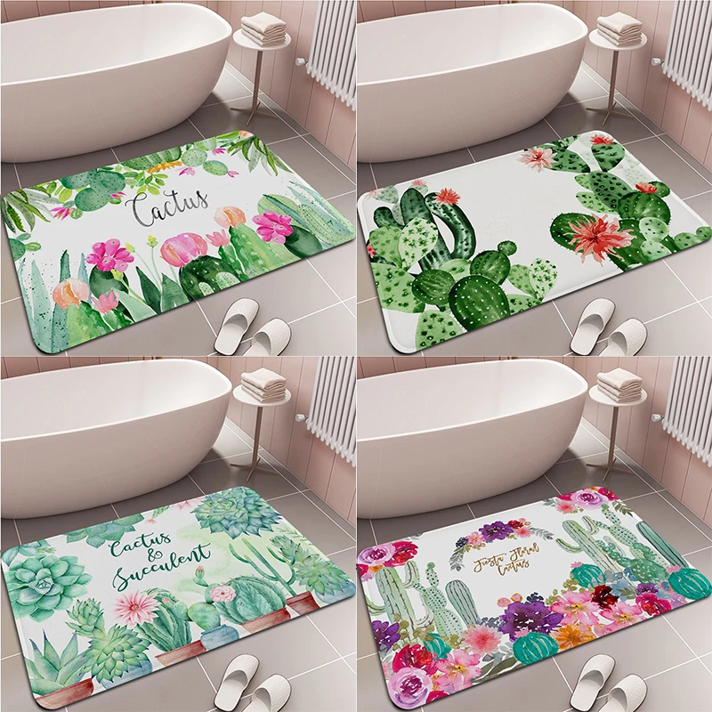 Cactus succulent plant floor carpet non-slip laundry room floor mat balcony children's living room bedside area carpet bath mat
Cactus succulent plant floor carpet non-slip laundry room floor mat balcony children's living room bedside area carpet bath mat