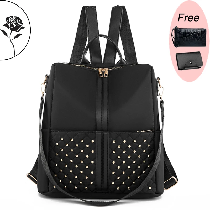 New Multifunction Backpack Women Waterproof Oxford Cloth Bagpack Female Anti Theft Backpacks for School Teenagers Girls 2023 Sac
New Multifunction Backpack Women Waterproof Oxford Cloth Bagpack Female Anti Theft Backpacks for School Teenagers Girls 2023 Sac