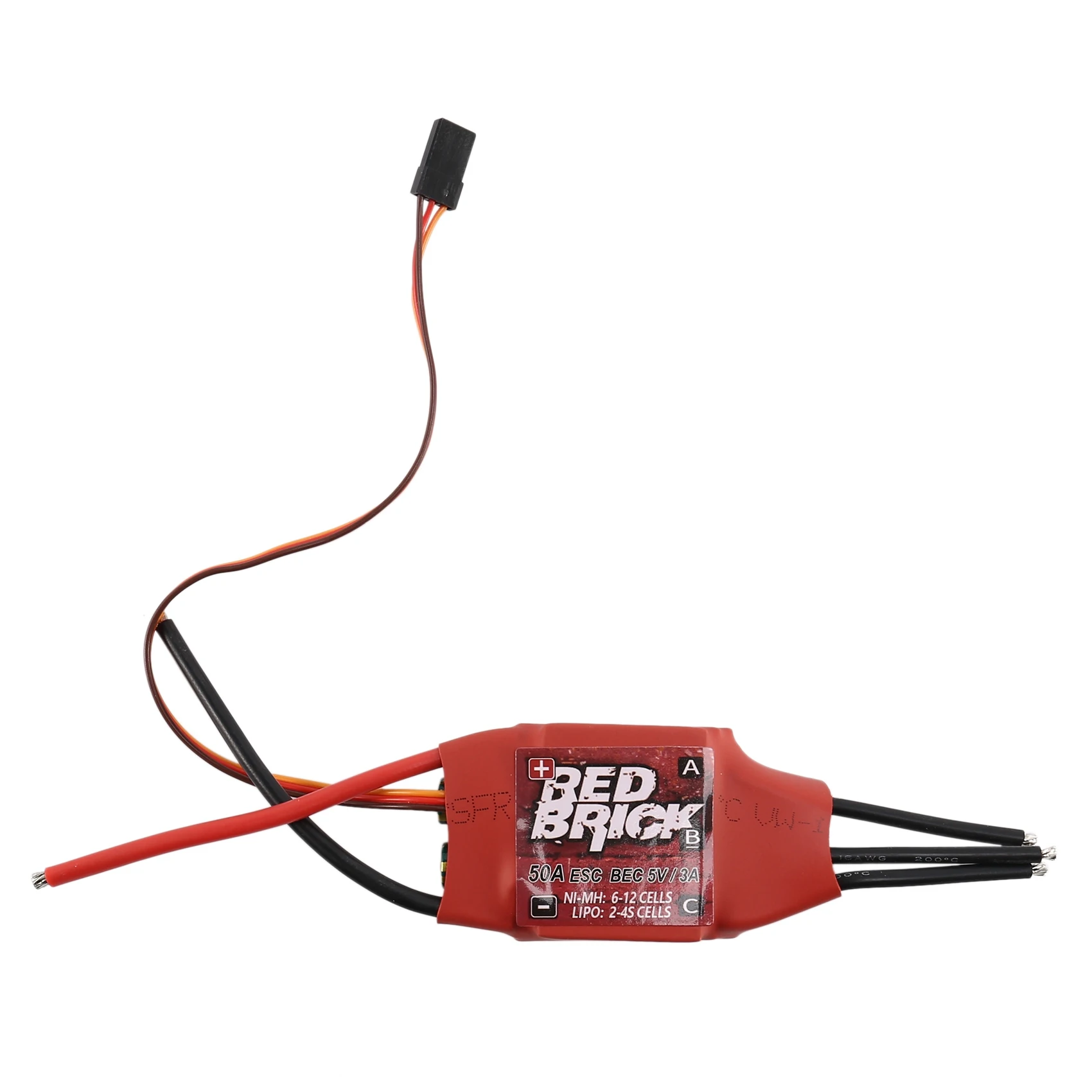Red Brick 50A Brushless ESC Electronic Speed Controller for FPV Multicopter RC Plane 50A
Red Brick 50A Brushless ESC Electronic Speed Controller for FPV Multicopter RC Plane 50A
