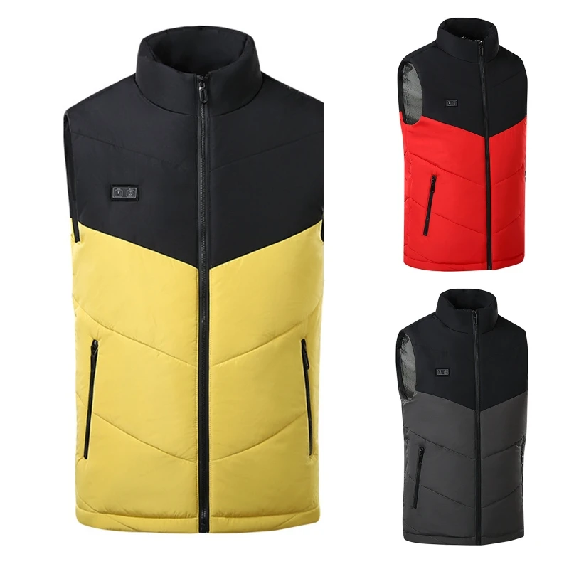 Men's 11 Areas Heated Jacket Warm Dual-Control Heated Vest with 3 Heating Levels
Men's 11 Areas Heated Jacket Warm Dual-Control Heated Vest with 3 Heating Levels
