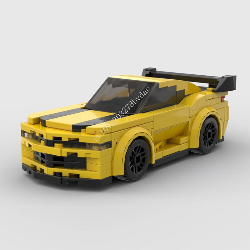 180PCS MOC Speed Champions Bumblebees Chevroleted Camaro Model Building Blocks Technology Bricks DIY Assembly Kids Toys Gifts
180PCS MOC Speed Champions Bumblebees Chevroleted Camaro Model Building Blocks Technology Bricks DIY Assembly Kids Toys Gifts
