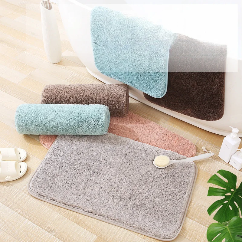 Solid White Bathroom Mat Bath Carpets Superfine Fiber Toilet Rug Large Size Non-slip Bathroom Lavatory Bedroom Floor Area Rugs
Solid White Bathroom Mat Bath Carpets Superfine Fiber Toilet Rug Large Size Non-slip Bathroom Lavatory Bedroom Floor Area Rugs