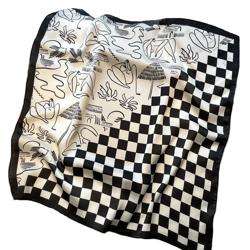 70cm Spring Summer Small Square Scarf Decorative Printed Designer Hair Scarf Print Head Scarf Large Handkerchief Hijab Shawl
70cm Spring Summer Small Square Scarf Decorative Printed Designer Hair Scarf Print Head Scarf Large Handkerchief Hijab Shawl