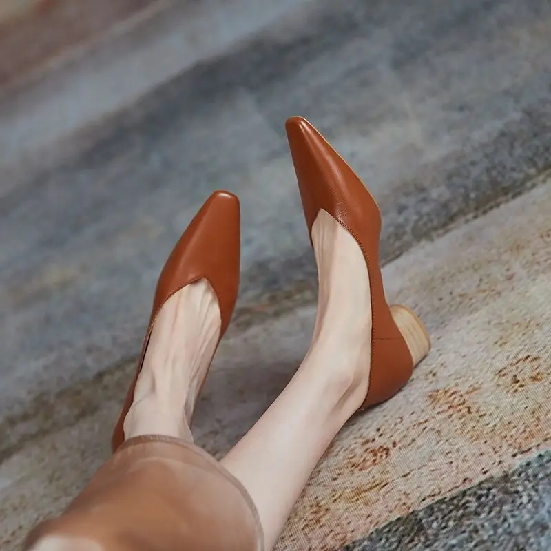 FHANCHU 2022 New Women Square Mid Heels,Spring Fashion Soft Shoes,Shallow Out,Pointed Toe,Slip On,Black,Brown,Beige,Dropship
FHANCHU 2022 New Women Square Mid Heels,Spring Fashion Soft Shoes,Shallow Out,Pointed Toe,Slip On,Black,Brown,Beige,Dropship