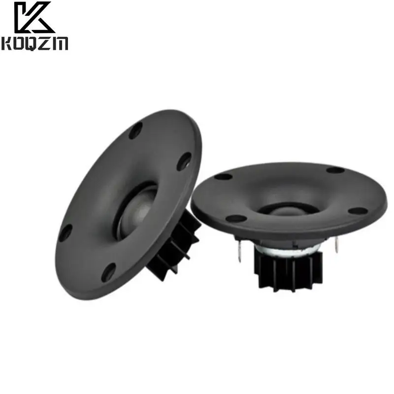 

1Pcs 52MM Audio Portable Speakers 6 Ohm 30W Dome Silk Film Tweeter ABS Treble Speaker Loudspeaker With Aluminum Radiator