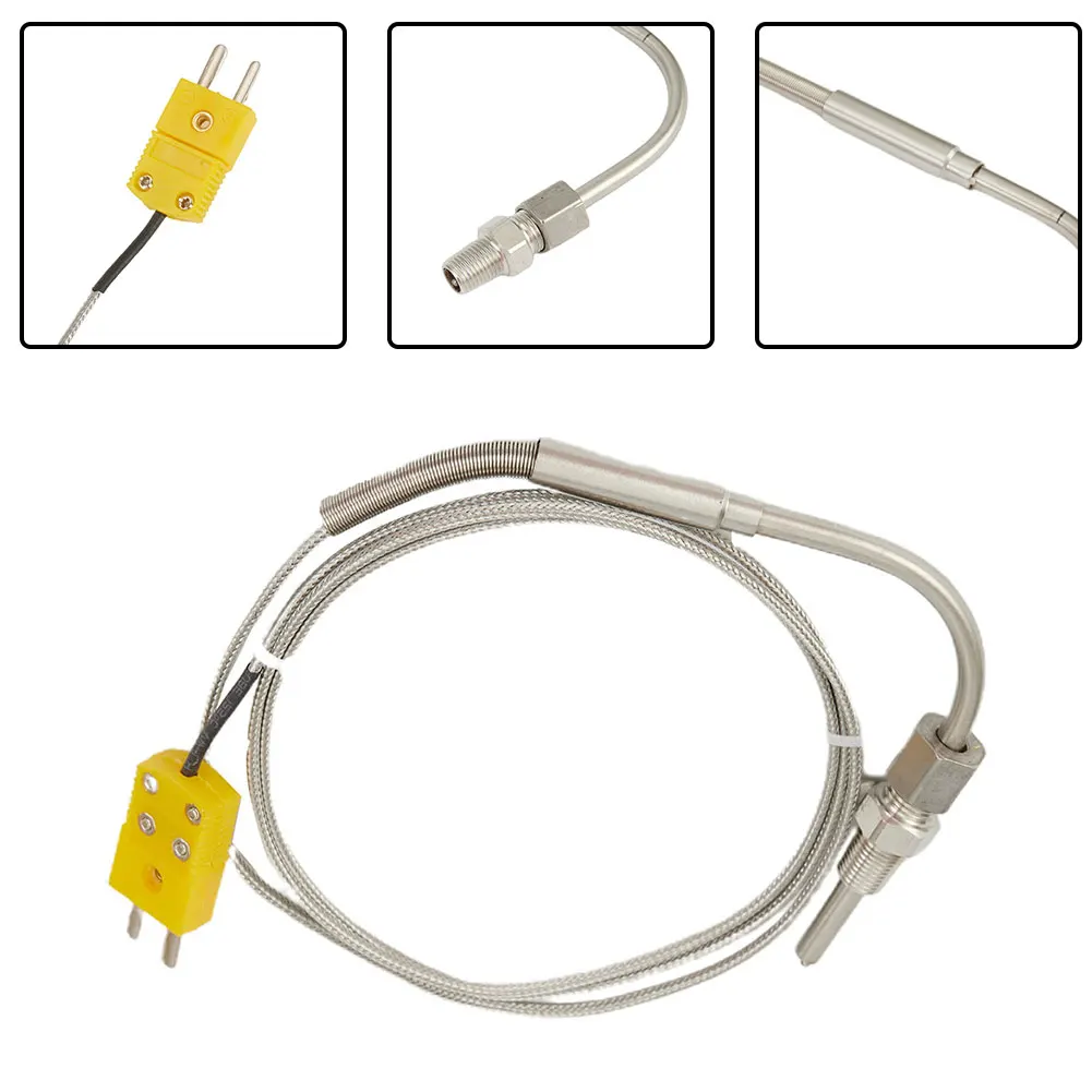 New EGT Thermocouple 1/8\\\" NPT Adjustable Pressure Lock (adjustable Length) Cable Length 1m Compression Fittings
New EGT Thermocouple 1/8\\\" NPT Adjustable Pressure Lock (adjustable Length) Cable Length 1m Compression Fittings