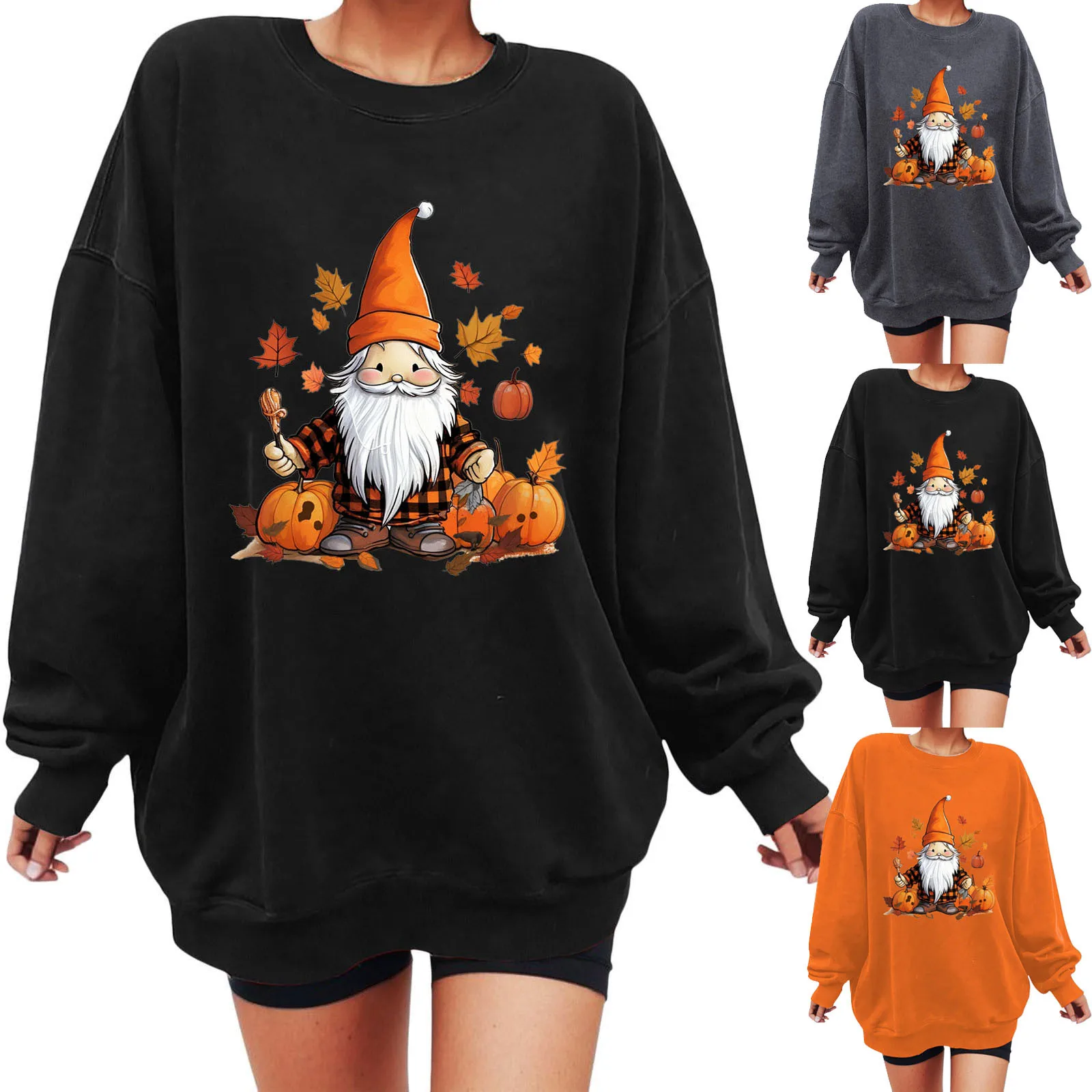 Kawaii Halloween Sweatshirts for Women Womens Sweatshirt Loose Pumpkin Print Long Sleeve Casual Hoodies Basic Pullover Top
Kawaii Halloween Sweatshirts for Women Womens Sweatshirt Loose Pumpkin Print Long Sleeve Casual Hoodies Basic Pullover Top