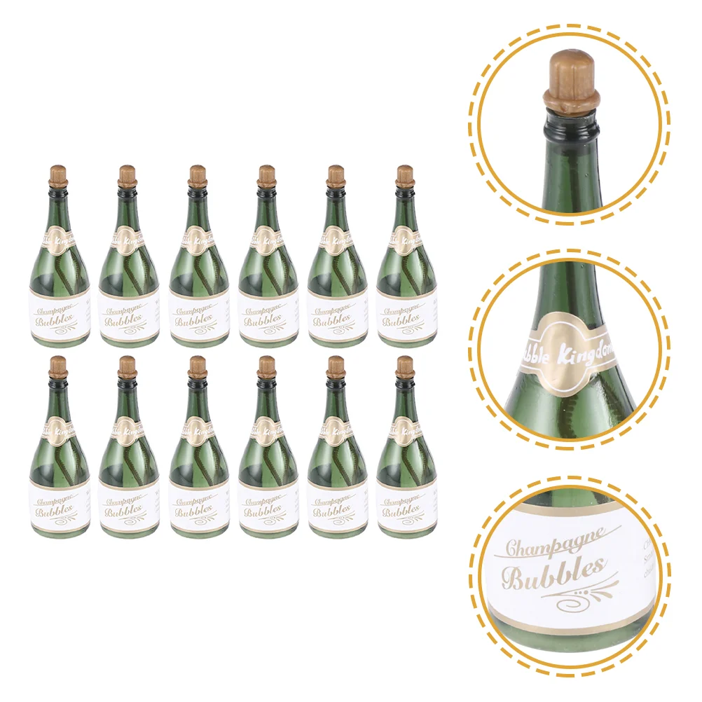 

Bubble Wedding Bottle Bubbles Champagne Wands Bottles Favors Anniversary Party Mini 50Th Gifts Empty Decoration Bulk Tubes Favor