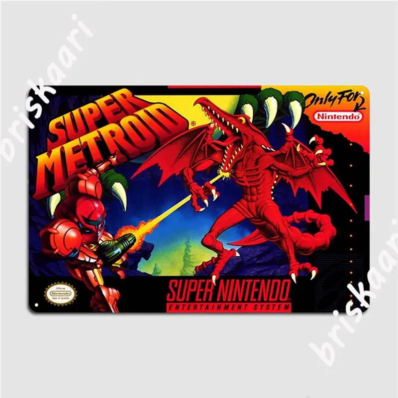 Металлические знаки Super Metroids, настенный плакат, кинотеатр, гараж, кухня, винтажные жестяные плакаты
Металлические знаки Super Metroids, настенный плакат, кинотеатр, гараж, кухня, винтажные жестяные плакаты
