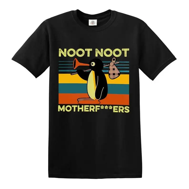 Noot Noot Motherfu***ers Men's T-Shirts joke t-shirt clothing birthday novelty t shirts tee shirt
Noot Noot Motherfu***ers Men's T-Shirts joke t-shirt clothing birthday novelty t shirts tee shirt