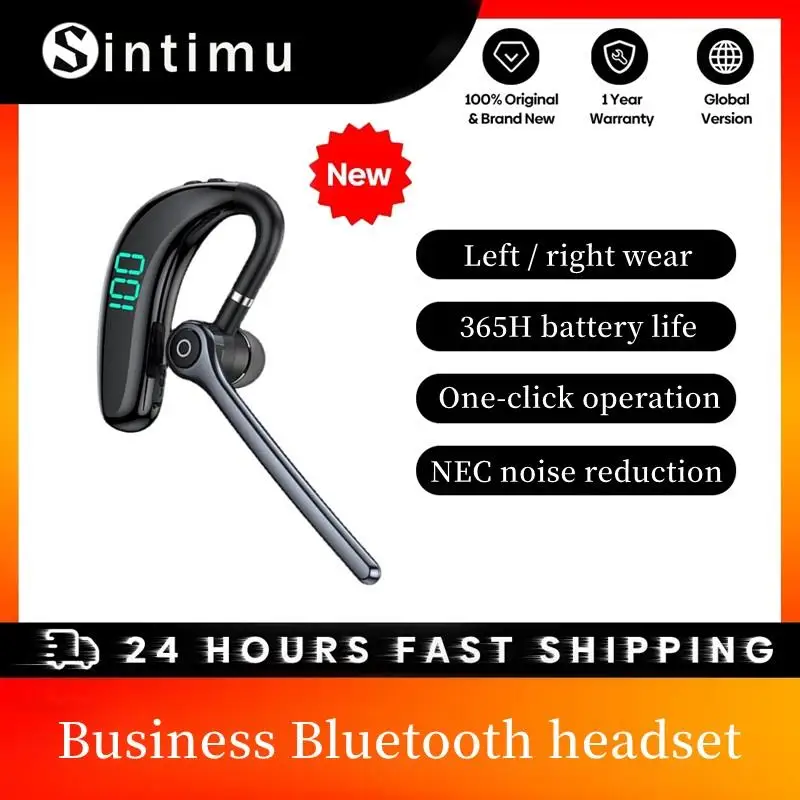 2023 V18 Bluetooth Headset Noise Reduction Left Right Free To Wear Long Standby Waterproof Upgrade Business Sports Earphones
2023 V18 Bluetooth Headset Noise Reduction Left Right Free To Wear Long Standby Waterproof Upgrade Business Sports Earphones