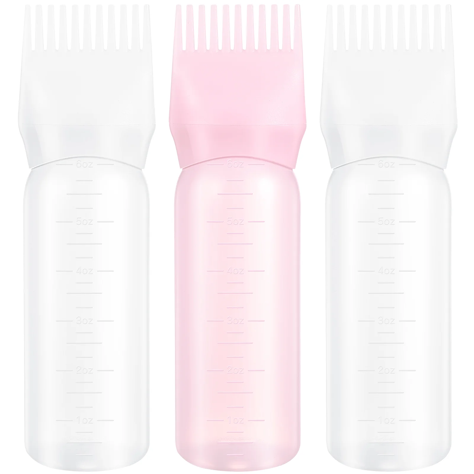 3 Pcs Hair Shampoo Bottle Applicator Oil Hairdressing Tool Dye Plastic Root Comb Oiling
3 Pcs Hair Shampoo Bottle Applicator Oil Hairdressing Tool Dye Plastic Root Comb Oiling