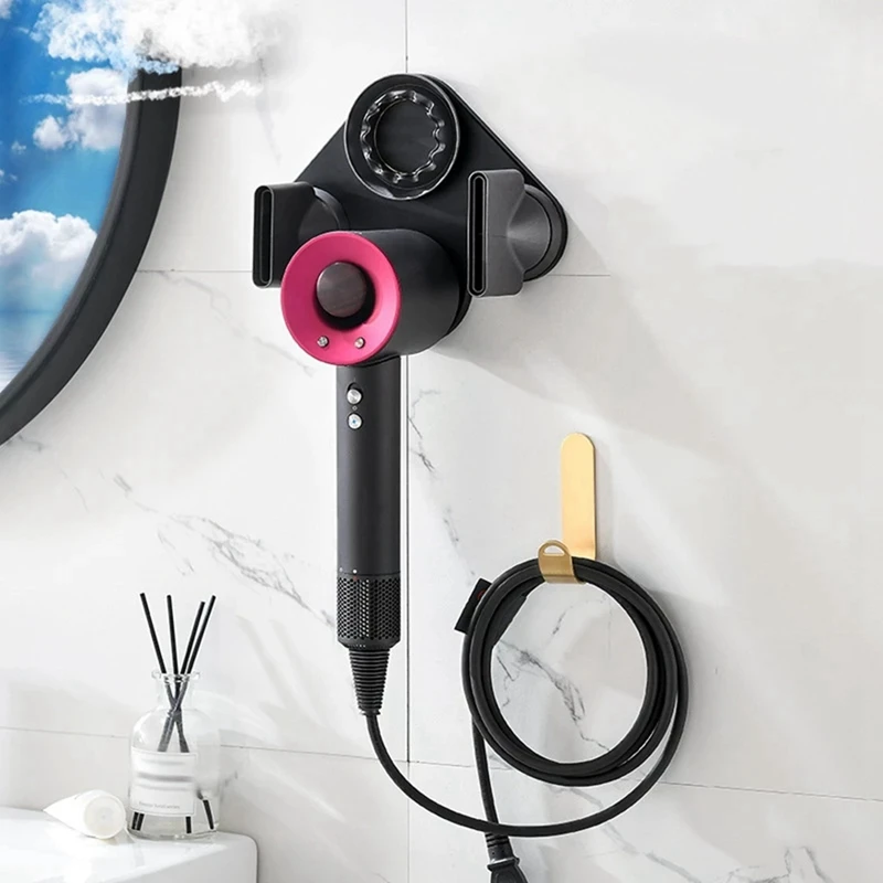 For Dyson Supersonic Hair Dryer Holder Bathroom Storage Organizer Shelf for Wall Mount Bathroom Accessories
For Dyson Supersonic Hair Dryer Holder Bathroom Storage Organizer Shelf for Wall Mount Bathroom Accessories