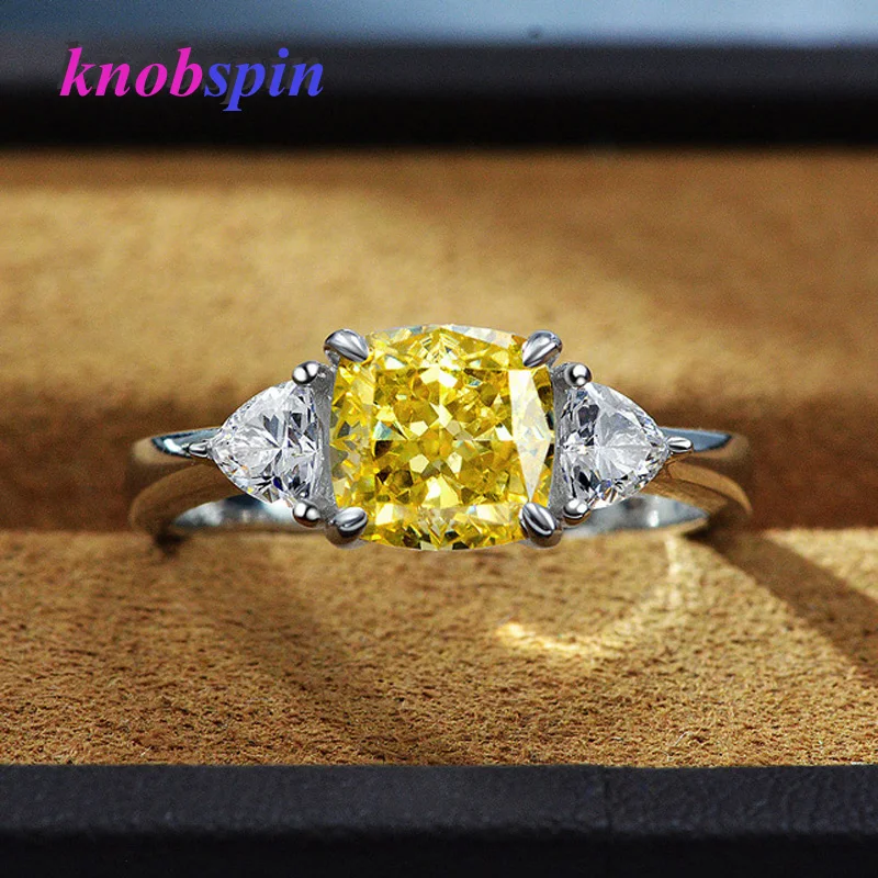 OEKDFN 100% 925 Sterling Silver Ring Cut 9*10MM Citrine High Carbon Diamond Gemstone Wedding Rings For Women Party Fine Jewelry
OEKDFN 100% 925 Sterling Silver Ring Cut 9*10MM Citrine High Carbon Diamond Gemstone Wedding Rings For Women Party Fine Jewelry