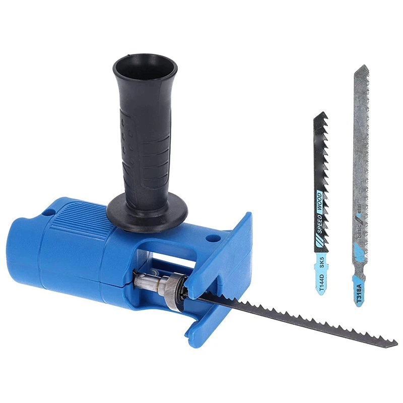 Reciprocating Saw, Portable Reciprocating Saw Adapter Set For Wood, PVC & Metal Cutting
Reciprocating Saw, Portable Reciprocating Saw Adapter Set For Wood, PVC & Metal Cutting