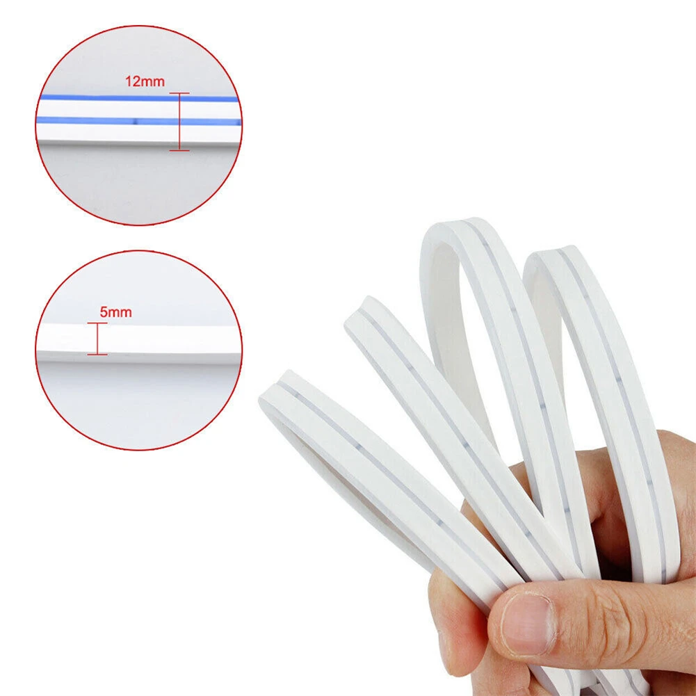 Flexible Lamp Light Strip Accessories Daytime Hood Light Ice Blue LED PVC Parts Replacements Running Garden Indoor
Flexible Lamp Light Strip Accessories Daytime Hood Light Ice Blue LED PVC Parts Replacements Running Garden Indoor