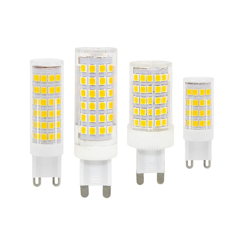 4W 5W 8W 10W G9 LED Light Bulb AC 220V 2835SMD Super Bright Corn Lamp Home Lighting Spotlight Chandelier Replace Halogen Light
4W 5W 8W 10W G9 LED Light Bulb AC 220V 2835SMD Super Bright Corn Lamp Home Lighting Spotlight Chandelier Replace Halogen Light