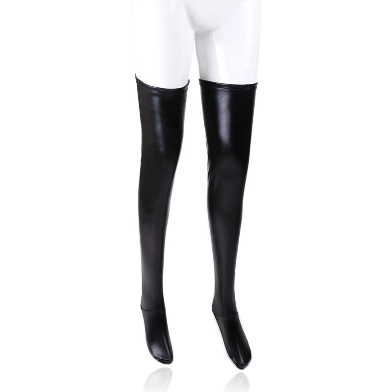 Hot Nightclub Latex Zipper Women Sexy Stockings Leather Silicone Thigh High Female Stockings Sexy Lingerie Pole Dance Hosiery
Hot Nightclub Latex Zipper Women Sexy Stockings Leather Silicone Thigh High Female Stockings Sexy Lingerie Pole Dance Hosiery