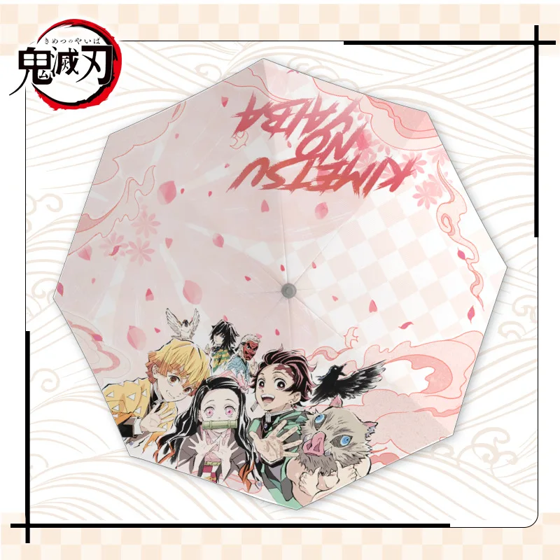 Kimetsu No Yaiba Cos Umbrella Cartoons Kamado Nezuko Hashibira Inosuke Printing Sun Protection Folding Sunshade Umbrella Cosplay
Kimetsu No Yaiba Cos Umbrella Cartoons Kamado Nezuko Hashibira Inosuke Printing Sun Protection Folding Sunshade Umbrella Cosplay