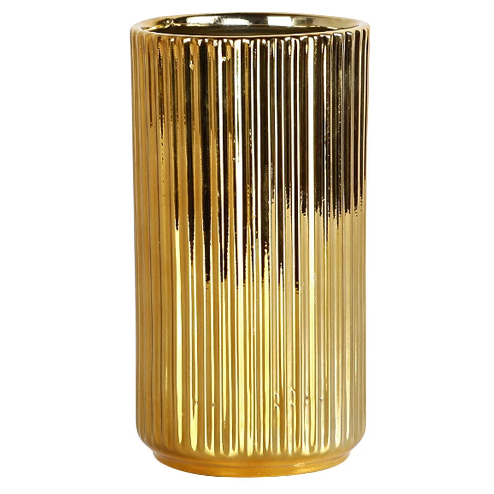 Gold Light Luxury Electroplating Vase Book Case Ceramic Craft Decorative Dining Table Floral Modern Ceramics Centerpiece Home
Gold Light Luxury Electroplating Vase Book Case Ceramic Craft Decorative Dining Table Floral Modern Ceramics Centerpiece Home