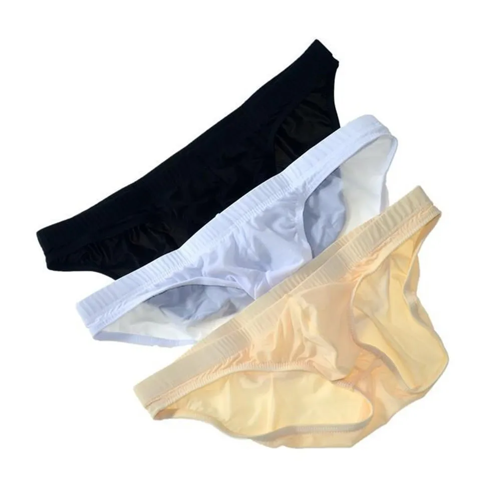 Ice Silk Men Underwear Seamless Transparent Brief Summer Ultra-thin Breathable Comfortable Panties Solid Bugle Pouch Underpants
Ice Silk Men Underwear Seamless Transparent Brief Summer Ultra-thin Breathable Comfortable Panties Solid Bugle Pouch Underpants