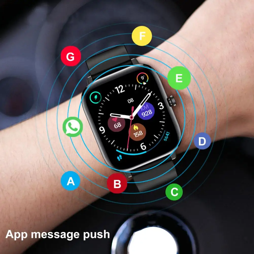 Health Monitoring Multi-sport Mode Bluetooth-compatible Fitness Bracelet Daily Wear
Health Monitoring Multi-sport Mode Bluetooth-compatible Fitness Bracelet Daily Wear