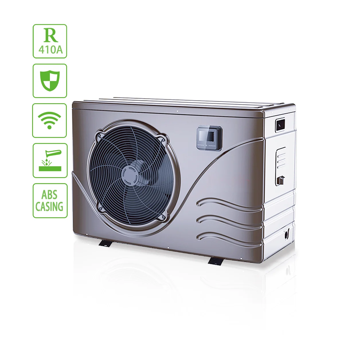 New R410A Air Source Heat Pump Pool heaters Residential Swimming Pool Heat Pump SPA Heater DC Inverter Air to Water Heat Pump
New R410A Air Source Heat Pump Pool heaters Residential Swimming Pool Heat Pump SPA Heater DC Inverter Air to Water Heat Pump
