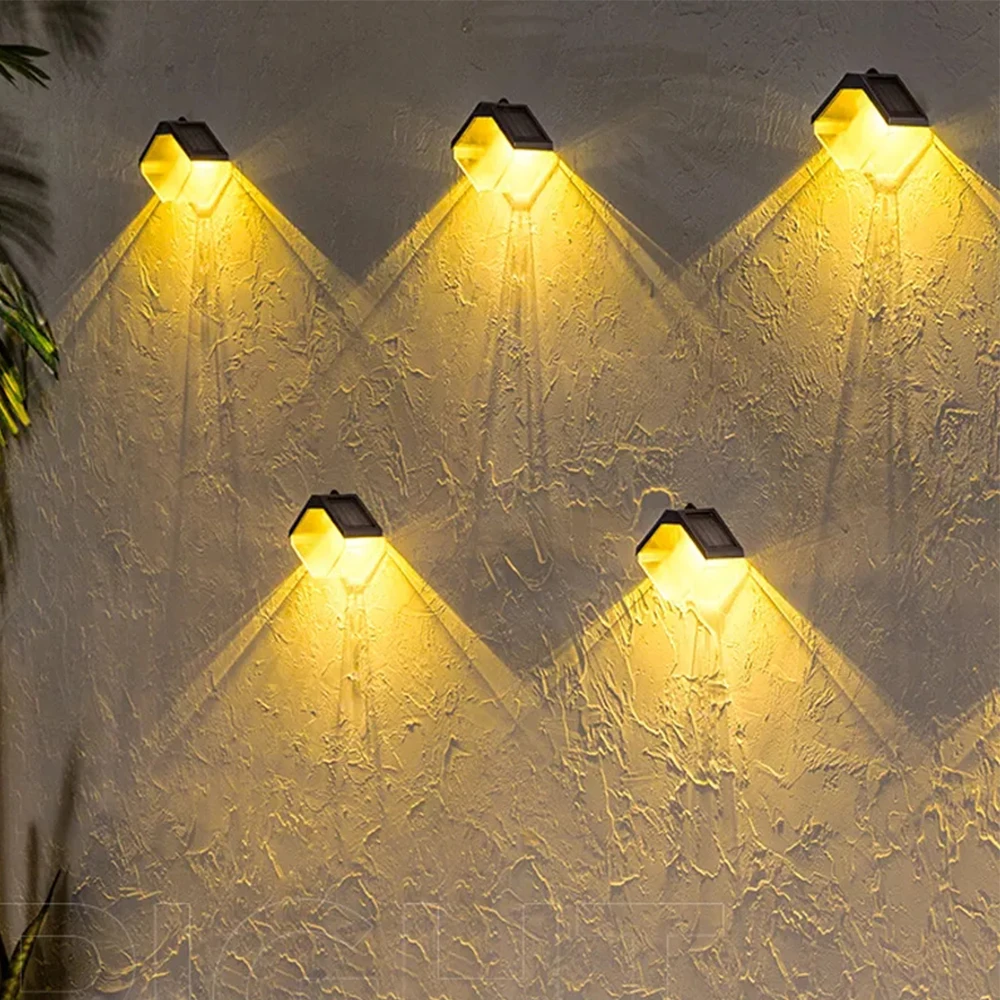 FTOYIN 2pack Solar Decorative Wall Lights Two-color IP65 Outdoor Solar Lamp With Hook For Garden Camping Light Stair light 2022
FTOYIN 2pack Solar Decorative Wall Lights Two-color IP65 Outdoor Solar Lamp With Hook For Garden Camping Light Stair light 2022