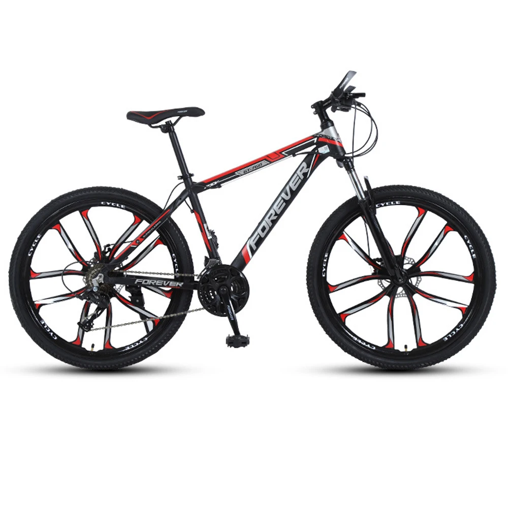 Road Bike Mountain Bike Aluminium Alloy Bicycle Variable Speed Cross Country Disc Brake Shock Absorption Wear Resisting Adult
Road Bike Mountain Bike Aluminium Alloy Bicycle Variable Speed Cross Country Disc Brake Shock Absorption Wear Resisting Adult