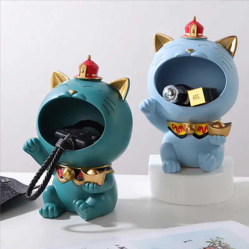 Home Storage Decoration Lucky Cat Storage Decoration Living Room Desktop Key Storage Storage Organizer Storage Accessories
Home Storage Decoration Lucky Cat Storage Decoration Living Room Desktop Key Storage Storage Organizer Storage Accessories