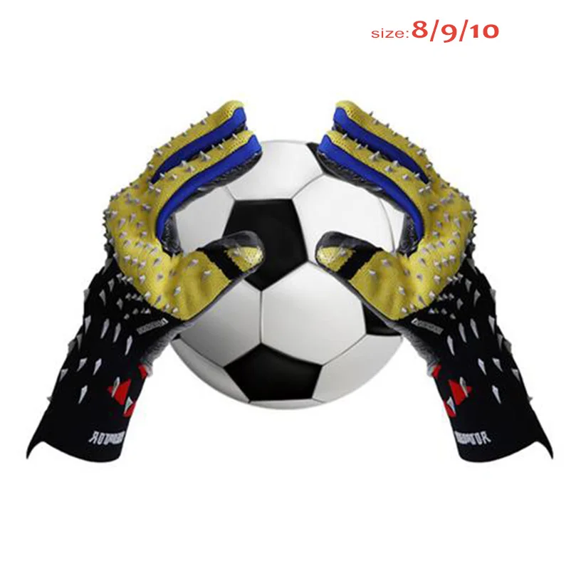Thickened Latex Goalkeeper Gloves No Finger Guard Non-slip Professional Goalkeeper Glove Football Goalie Gloves Child Aldult
Thickened Latex Goalkeeper Gloves No Finger Guard Non-slip Professional Goalkeeper Glove Football Goalie Gloves Child Aldult