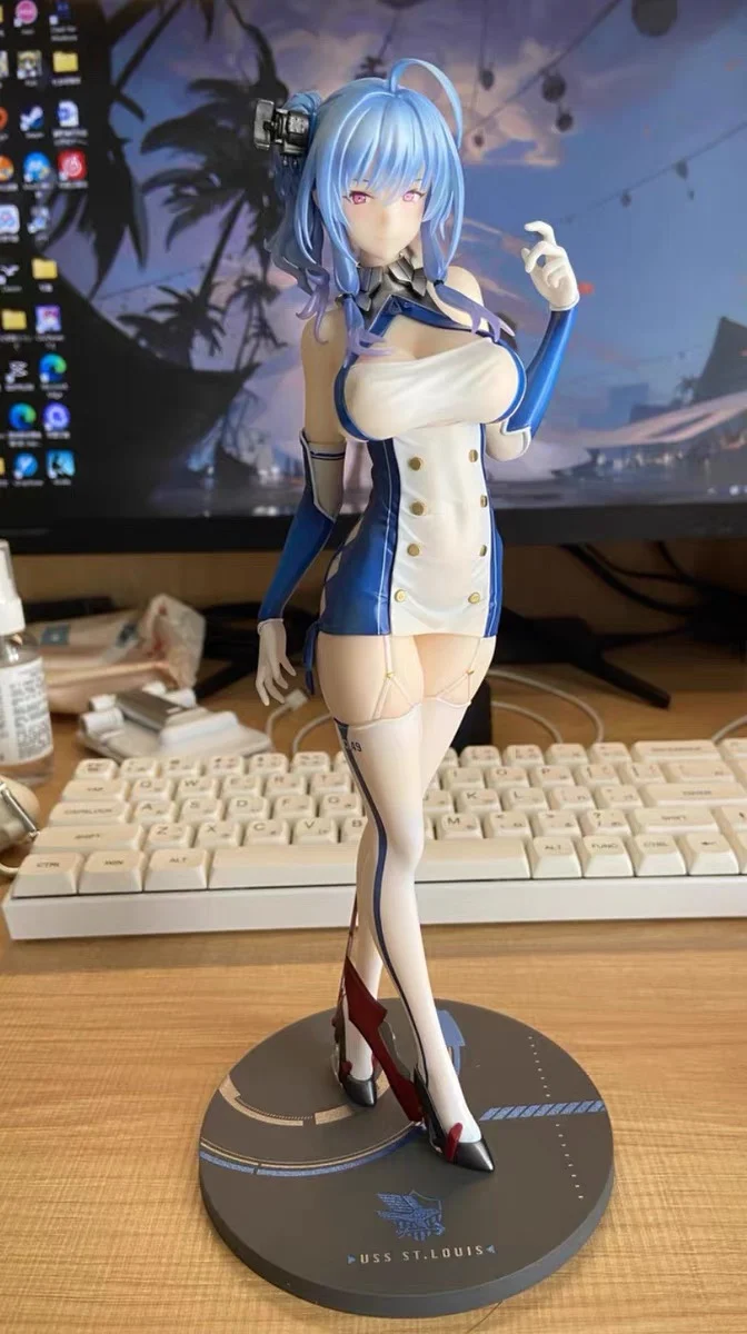27.5cm Azur Lane Figure St. Louis Action Figurines Sexy Girl Figura Collection Model Doll Toys
27.5cm Azur Lane Figure St. Louis Action Figurines Sexy Girl Figura Collection Model Doll Toys