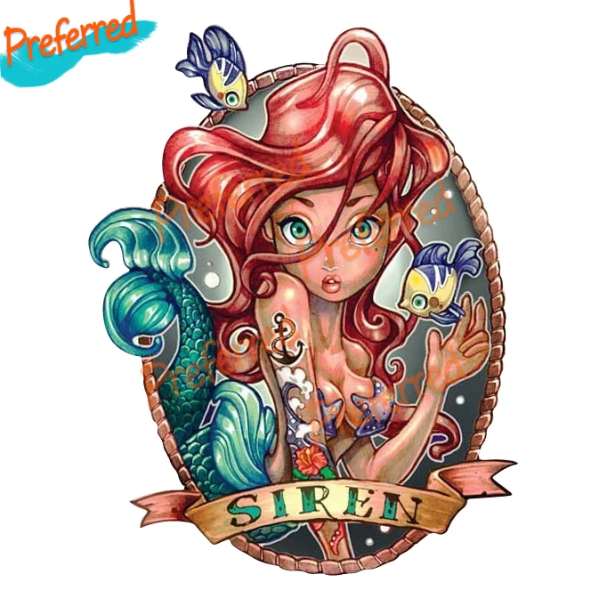 LUCK FINK LADY Mermaid Rose Princess Sticker Decal for Your All Cars Racing Laptop Motorcycle Helmet Trunk Surf Camper
LUCK FINK LADY Mermaid Rose Princess Sticker Decal for Your All Cars Racing Laptop Motorcycle Helmet Trunk Surf Camper
