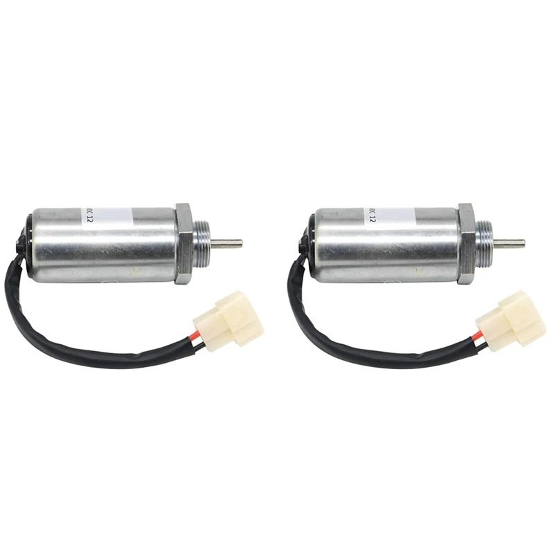 2X Excavator Engine Stop Solenoid For ISUZU EX400 3LD1 3LD2 4LE1 12V 897329-5680 8973295680
2X Excavator Engine Stop Solenoid For ISUZU EX400 3LD1 3LD2 4LE1 12V 897329-5680 8973295680