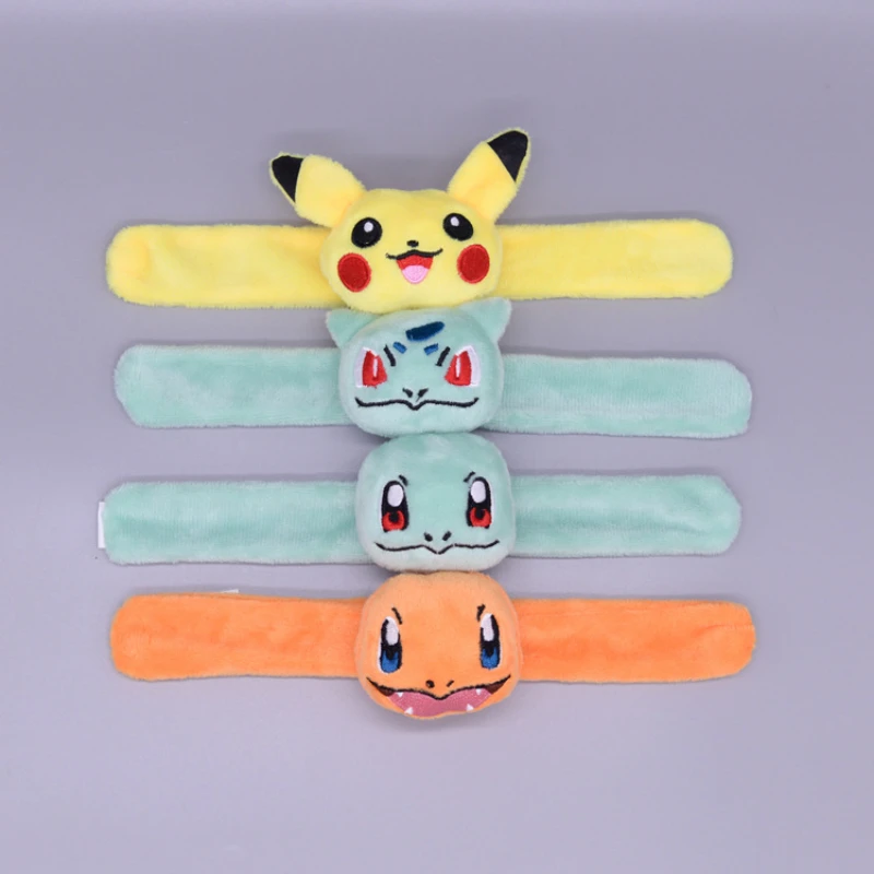 Pokemon Anime Pikachu Squirtle Charmander Bulbasaur Snap Ring Plush Peluche Soft Stuffed Toys Dolls Bitthday Gift for Kids
Pokemon Anime Pikachu Squirtle Charmander Bulbasaur Snap Ring Plush Peluche Soft Stuffed Toys Dolls Bitthday Gift for Kids