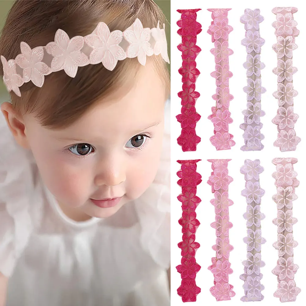 2Pcs Baby Lace Headband Elastic Newborn Flowers Soft Nylon Hair Band Girls Hair Accessories Princess Turban Infant Headwrap
2Pcs Baby Lace Headband Elastic Newborn Flowers Soft Nylon Hair Band Girls Hair Accessories Princess Turban Infant Headwrap
