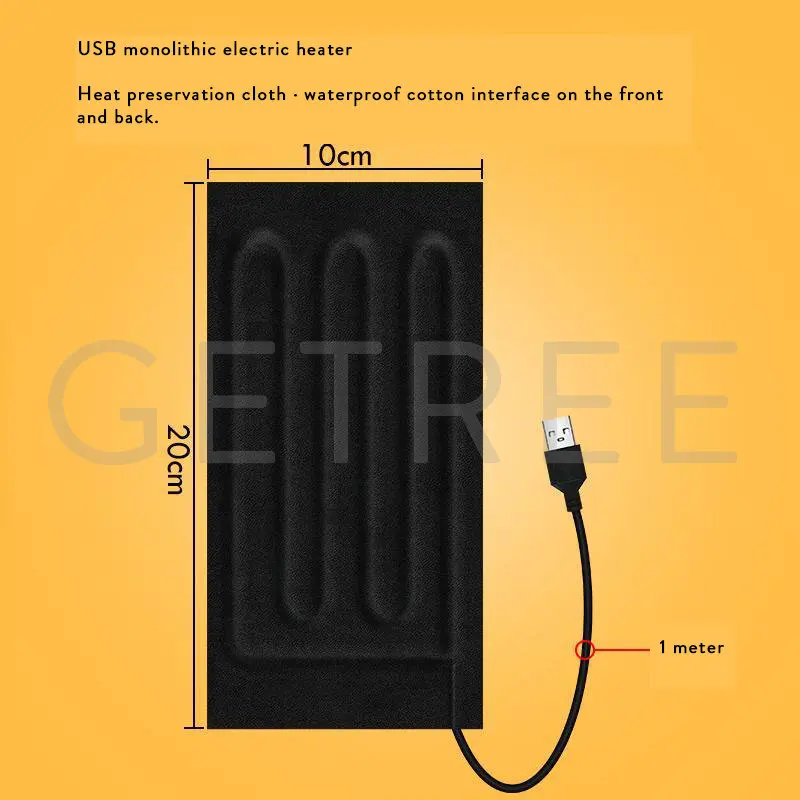 USB heating sheet making clothes knee protection waist neck protection eye mask heating sheet infrared reptile heating pad
USB heating sheet making clothes knee protection waist neck protection eye mask heating sheet infrared reptile heating pad