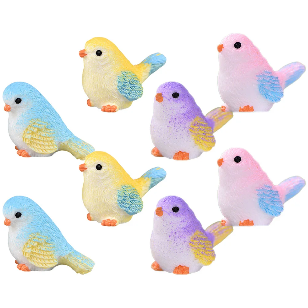 8Pcs Outdoor Table Bedroom Decorative Landscape Accessories Miniature Bird Bird Figure for Garden Desktop Decor 
8Pcs Outdoor Table Bedroom Decorative Landscape Accessories Miniature Bird Bird Figure for Garden Desktop Decor