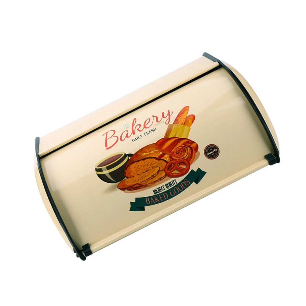 Vintage Bread Box French Style Holder Kitchen Food Container Bin Iron Home Storage 
Vintage Bread Box French Style Holder Kitchen Food Container Bin Iron Home Storage
