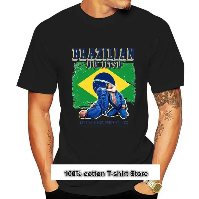 Camiseta brasileña de Jiu Jitsu BJJ para hombre, camisa blanca de algodón para gimnasio, artes marciales, Fitness
Camiseta brasileña de Jiu Jitsu BJJ para hombre, camisa blanca de algodón para gimnasio, artes marciales, Fitness