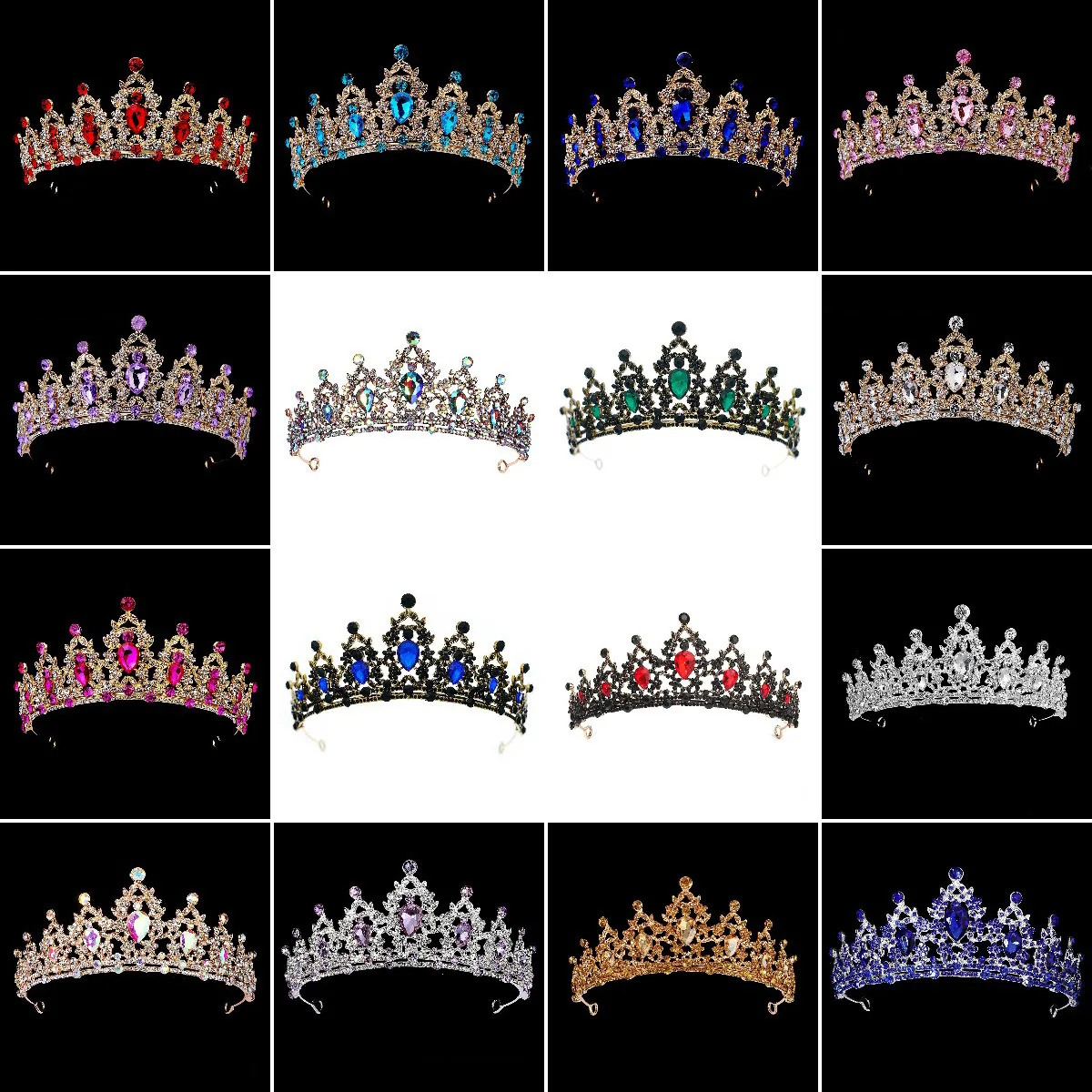 Crown Bridal Headdress Fashion Wedding Ball Hairstyle Accessories Women's Princess Crystal Pearl Birthday Headdress
Crown Bridal Headdress Fashion Wedding Ball Hairstyle Accessories Women's Princess Crystal Pearl Birthday Headdress