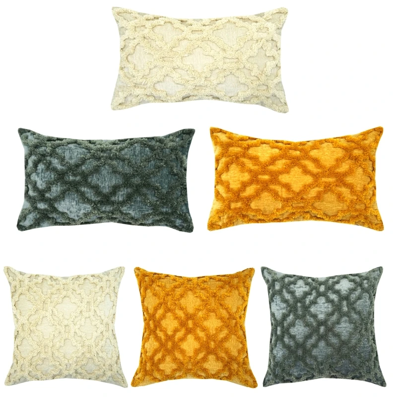 New Moroccan Boho Double Sided Plush Throw Pillow Case Vintage Tufted Embroidered Geometric Plaid Decorative Cushion Cover
New Moroccan Boho Double Sided Plush Throw Pillow Case Vintage Tufted Embroidered Geometric Plaid Decorative Cushion Cover