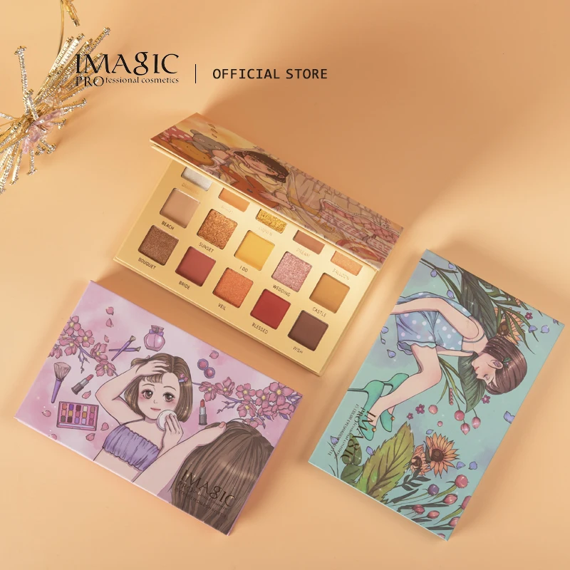 IMAGIC 15-Color Makeup Eyeshadow Palette Eye Pigments Matte Glitter Shimmer Soft Touch Long Lasting Pearlescent Korean Cosmetics
IMAGIC 15-Color Makeup Eyeshadow Palette Eye Pigments Matte Glitter Shimmer Soft Touch Long Lasting Pearlescent Korean Cosmetics
