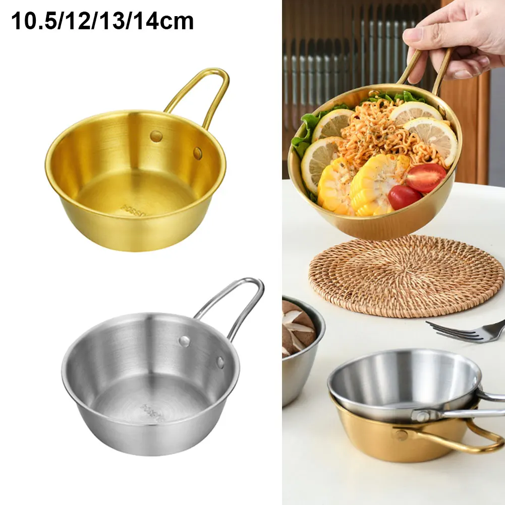 304 Stainless Steel Bowl Seasoning Dish Hot Pot Dipping Bowl Food Sauce Cup Korean Rice Wine Bowl With Handle Kitchen Tableware
304 Stainless Steel Bowl Seasoning Dish Hot Pot Dipping Bowl Food Sauce Cup Korean Rice Wine Bowl With Handle Kitchen Tableware