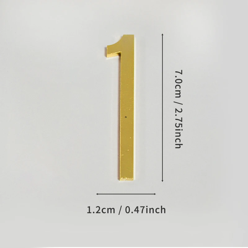 Золотая Металлическая Табличка С Номером Двери 7 См С Магнитами Для Дома, Квартиры, Почтового Ящика, Этикетка Из Цинкового Сп...
Золотая Металлическая Табличка С Номером Двери 7 См С Магнитами Для Дома, Квартиры, Почтового Ящика, Этикетка Из Цинкового Сп...