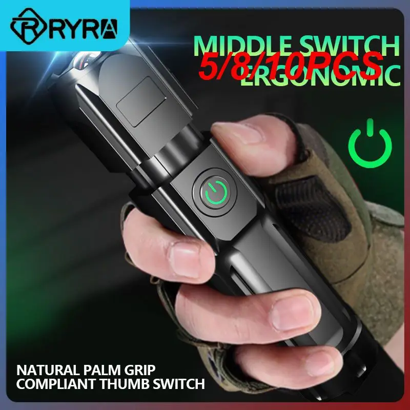 5/8/10PCS Flashlight Spotlight Portable Focusing Flashlight Strong Light Led Outdoor Lighting Lamp Lighting Flashlight
5/8/10PCS Flashlight Spotlight Portable Focusing Flashlight Strong Light Led Outdoor Lighting Lamp Lighting Flashlight
