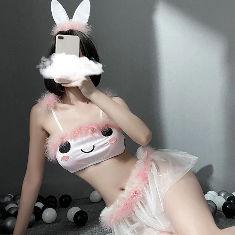 Japanese Bunny Girl Cosplay Alternative Costume Cute Two-dimensional Cat Sexy Split Underwear Set Women's Erotic Accessories
Japanese Bunny Girl Cosplay Alternative Costume Cute Two-dimensional Cat Sexy Split Underwear Set Women's Erotic Accessories