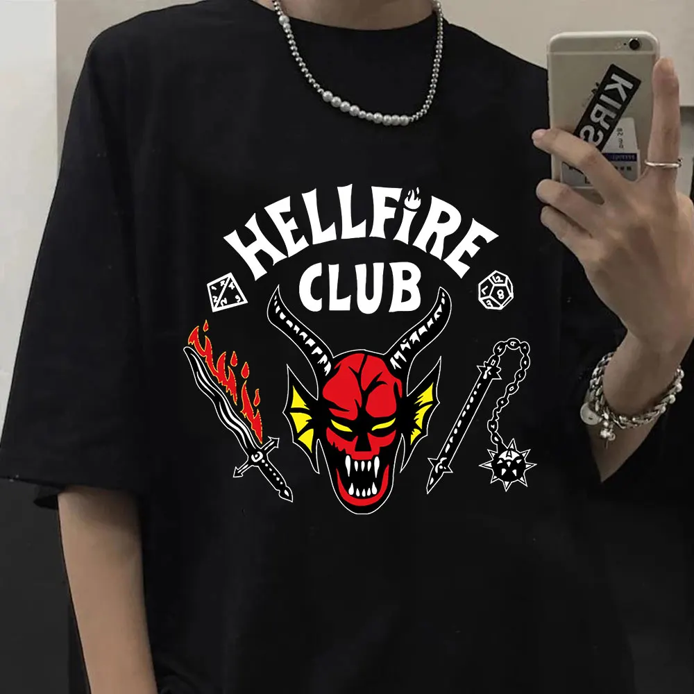 Stranger Things 4 T Shirt Women/Men T-shirt Aesthetic Graphic Hellfire Club Tshirts Unisex Funny Tee Shirt Eleven Tops Summer
Stranger Things 4 T Shirt Women/Men T-shirt Aesthetic Graphic Hellfire Club Tshirts Unisex Funny Tee Shirt Eleven Tops Summer